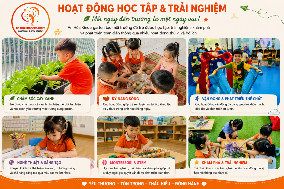 An Hoa Kindergarten Montessori & Stem Academy