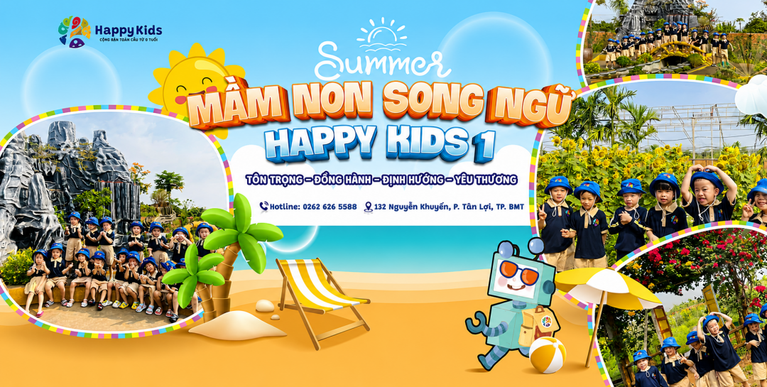 Mầm Non Song Ngữ Happy Kids 1