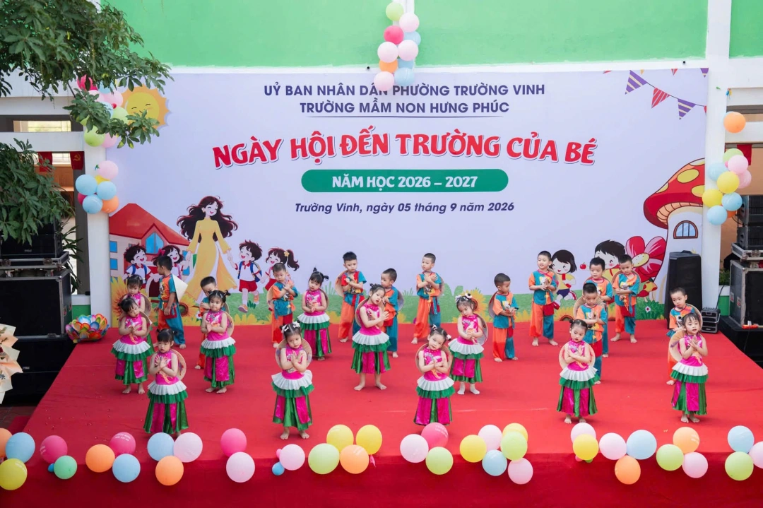 ngày hội đến trường của bé năm học 2026-2027