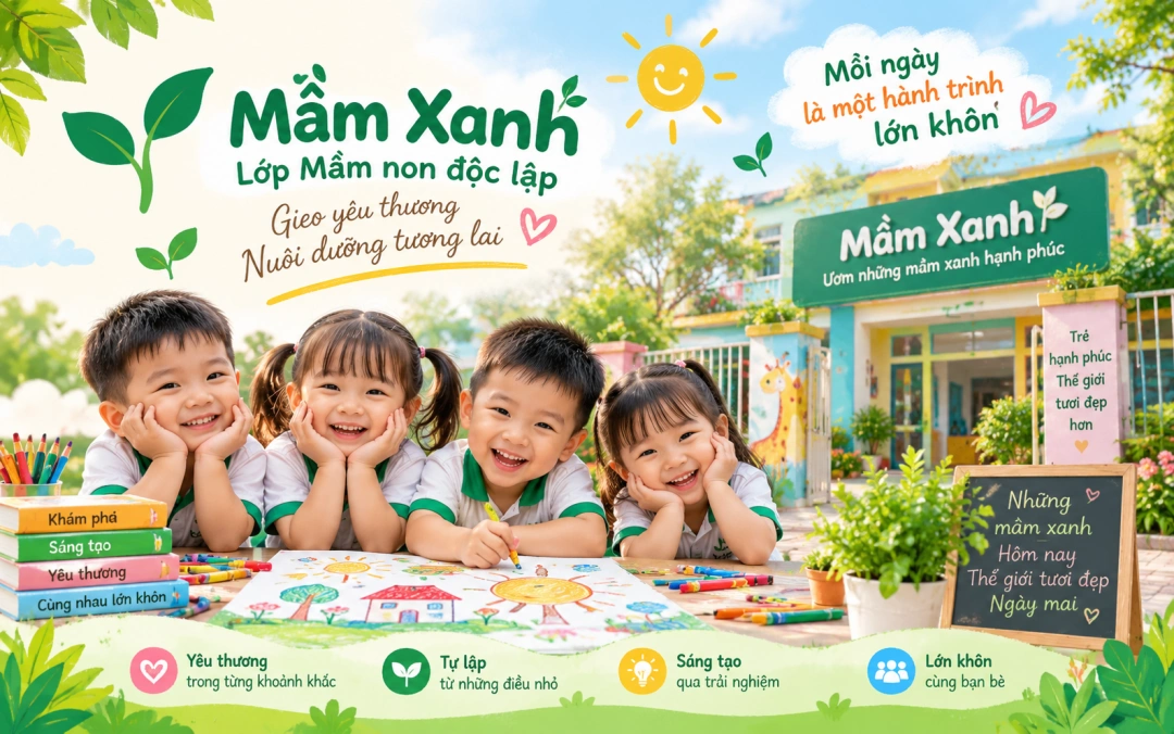 Mầm Non Độc Lập Mầm Xanh