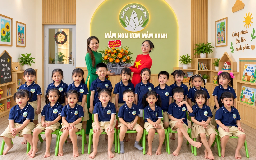 Mầm Non Ươm Mầm Xanh