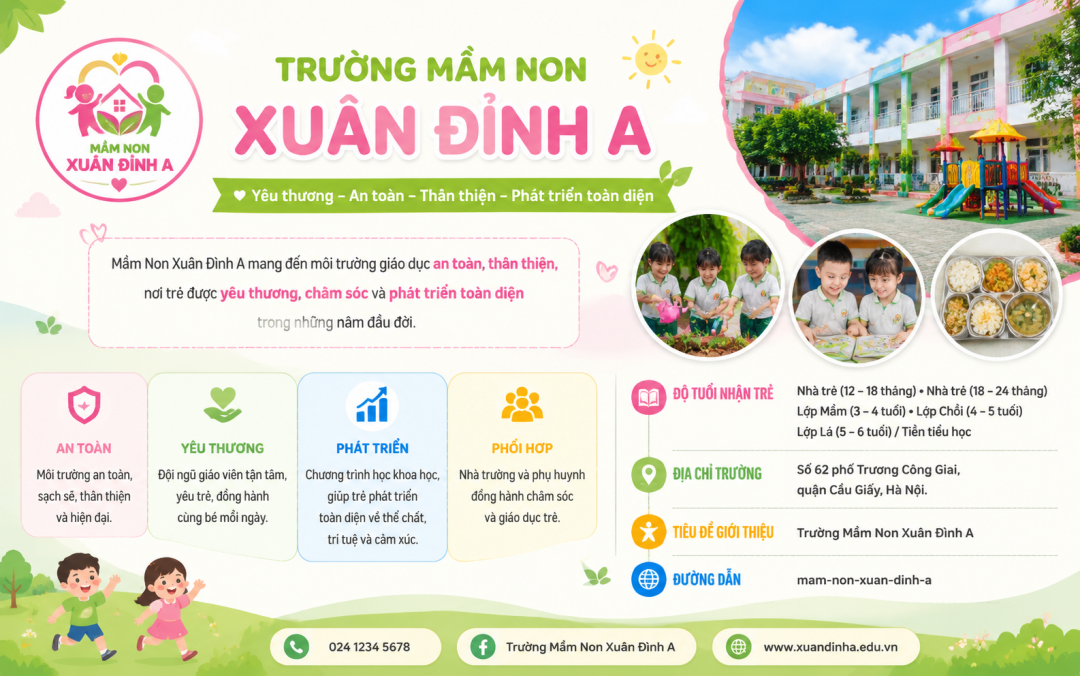 Trường Mầm Non Xuân Đỉnh A